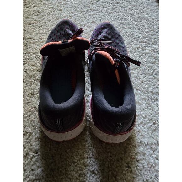 Brooks Transcend 6 Women's Running Shoes Size 9.5 Medium (B) Orange Purple Black - Picture 3 of 8